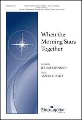 When the Morning Stars Together SATB choral sheet music cover